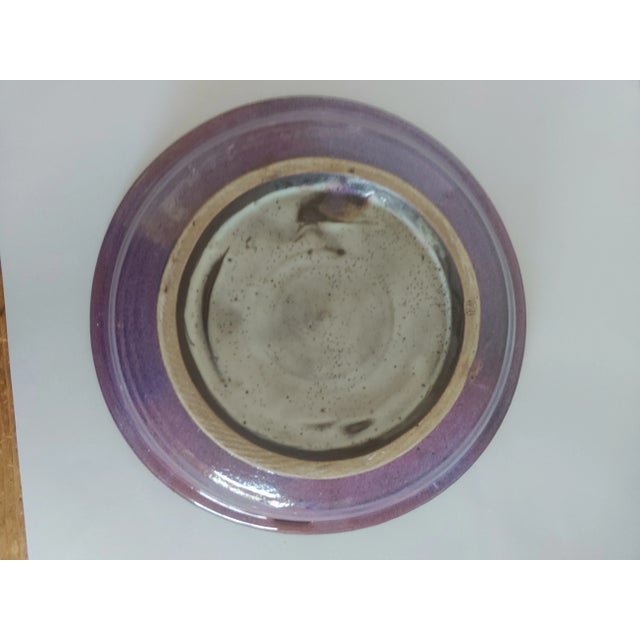 Mid 20th Century Mid-Century David Morris Berry Glazed Pottery Bowl For Sale - Image 5 of 9