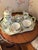 Herend Queen Victoria Rectangular Tray With Brach Handles For Sale - Image 10 of 12