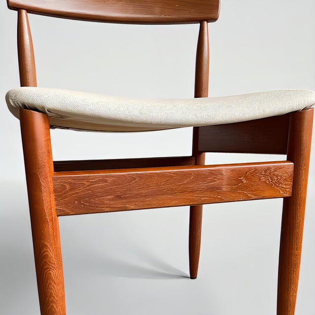 Danish Chairs in Teak with Rounded Backrest attributed to Pe Jorgensen for Farso Mobelfabrik, Denmark, 1960s, Set of 2 For Sale - Image 13 of 17