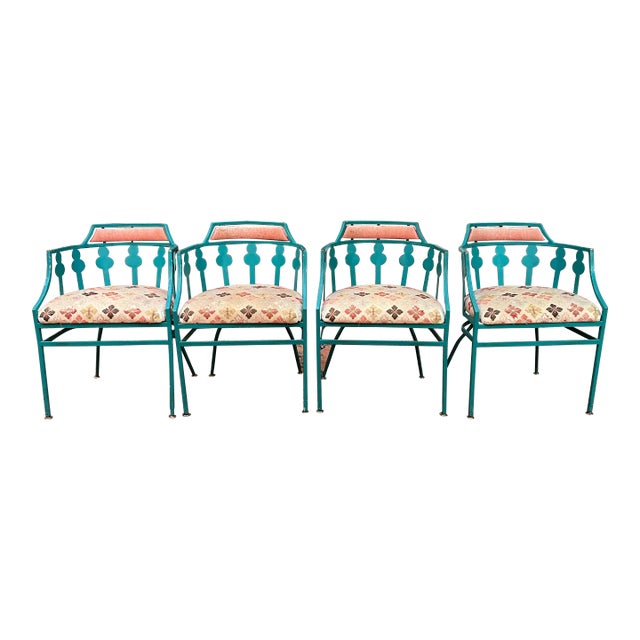 1970s Iron Vintage Garden Chairs Chairish