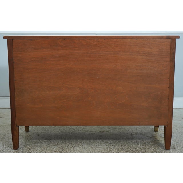 Stickley Cherry Regency Style 5 Drawer Dresser For Sale - Image 16 of 18