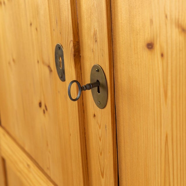 Softwood Wardrobe with Drawer For Sale - Image 6 of 9
