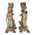 Late 19th Century Monumental Austrian Terracotta Orientalist Lamps - a Pair For Sale