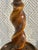 Early 20th Century English Jacobean Revival Oak Barley Twist Candlesticks - A Pair For Sale - Image 9 of 12