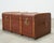 Early 20th Century Early 20th Century Art Deco Canvas and Bentwood Steamer Trunk For Sale - Image 5 of 18