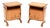 Swedish Art Deco Bedside Cabinets in Satin Birch, 1930, Set of 2 For Sale