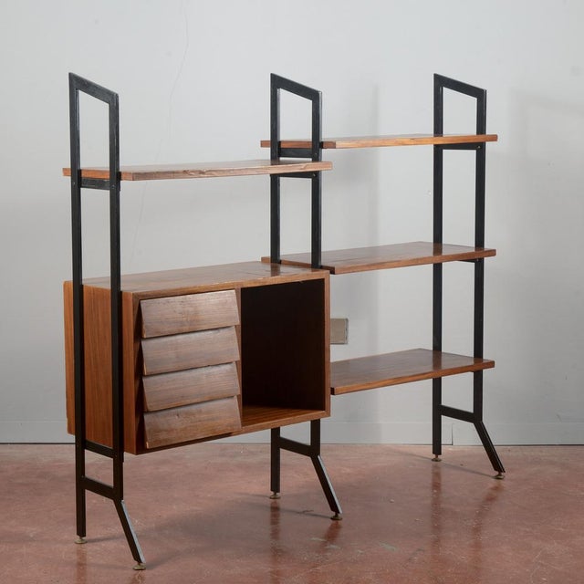 Mid-Century Modern Open Bookcase, 1960s For Sale - Image 16 of 18