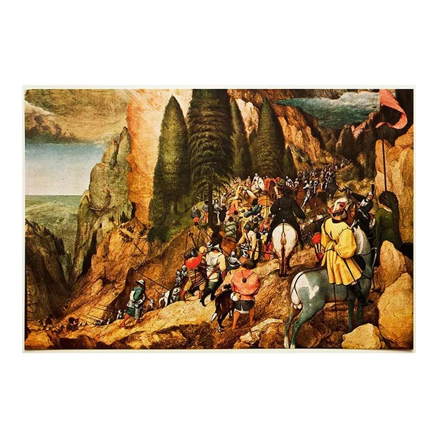 1954 After P. Bruegel "The Conversion of Saul", First Edition Photogravure For Sale