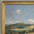 Sky Blue Antique Framed Oil Painting on Canvas by Xavier Wurth (1869-1933) For Sale - Image 8 of 16