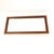 A smart, extremely well made and very large Danish vintage wood and steel mirror. This was made in Denmark, it dates from...