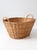 Antique French Country Wicker Laundry Basket For Sale - Image 9 of 14