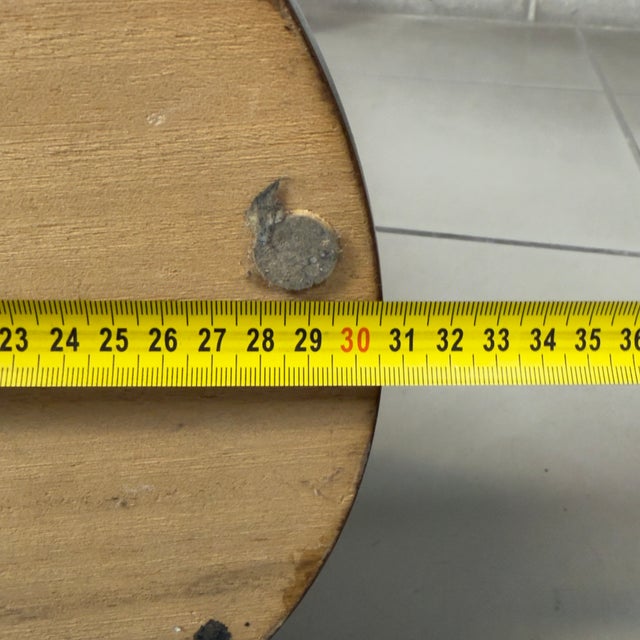 Brown Vintage Wooden Pedestal from Artigianato Italiano, 1960s For Sale - Image 8 of 11