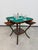 Thonet Art Nouveau Bentwood Card Table Model No. 8 from Gebrüder Thonet, 1920s For Sale - Image 4 of 12