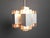 Vintage Italian Cubic Chandelier attributed to Gaetano Sciolari, 1970s For Sale - Image 9 of 12