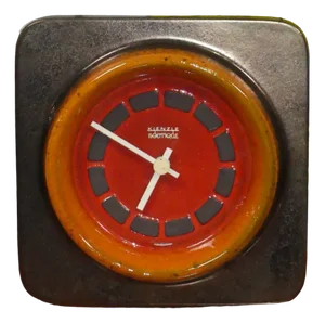 Wall Clock Ceramic Boutique Watch from Kienzle International, 1970s