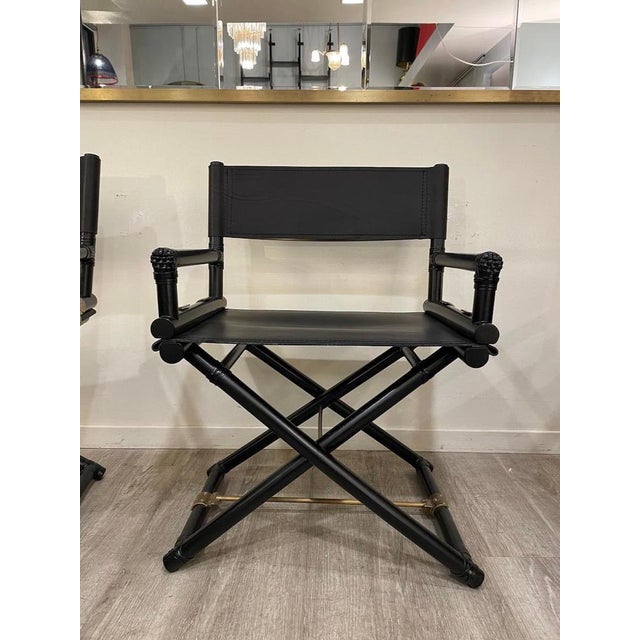 Wood McGuire Director's Chairs, 1970s, Set of 2 For Sale - Image 7 of 18