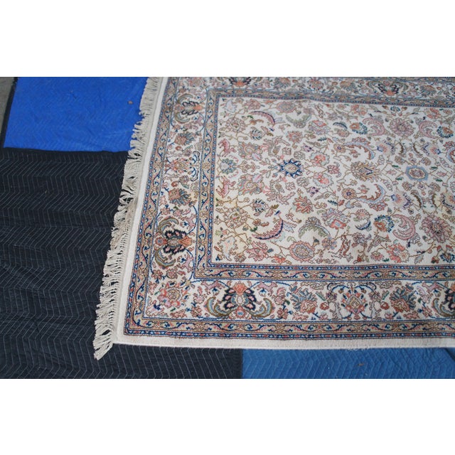 Karastan 100% Wool Oriental Palmette Animal 738 Area Rug Carpet Mat 6' X 9'' For Sale - Image 4 of 17