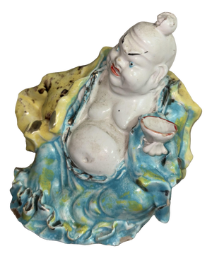 Vintage Buddha Figure, 1950