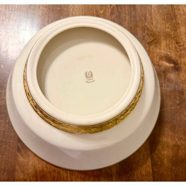 Lenox Landmark Serving Bowl For Sale - Image 13 of 14