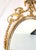 Share Vintage Italian 20th C Carved Wood Parcel Gilt & Silver Oval Wall Mirror For Sale - Image 4 of 15