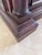 Brown Monumental French Classical Carved Wood Curio China Cabinet For Sale - Image 8 of 10