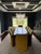Jonathan Charles Jonathan Charles Mahogany Orb Dining Table For Sale - Image 4 of 11