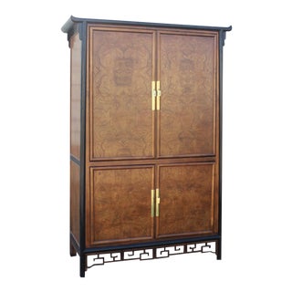 Century Furniture Asian Style Armoire For Sale
