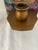 Art Deco Vintage Floral Mirrored Wood Candle Sconces, a Pair For Sale - Image 3 of 5