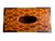 Chestnut Vintage Marquetry Burled Wood Tissue Box Holder For Sale - Image 8 of 12