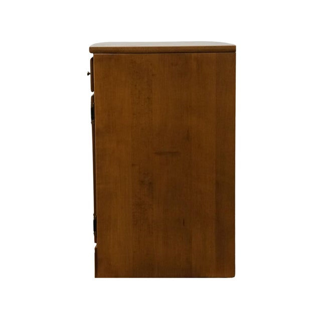 Ethan Allen Ethan Allen Heirloom Nutmeg Maple CRP Custom Room Plan 30" Shutter Door Cabinet 10-4511p For Sale - Image 4 of 14