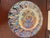 Art Deco Mid 20th Century Iridescent Carnival Glass Deviled Egg Serving Tray With Floral Motif For Sale - Image 3 of 6