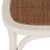 2020s 18''H X Back Farmhouse Side Chair in Distressed Ivory & Medium Brown - a Pair For Sale - Image 5 of 7