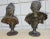 Bronze Pair of 19th Century Russian Bronze Busts of Peter I and Catherine the Great For Sale - Image 8 of 11