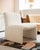 The armchair has been completely renovated, it is covered in a beautiful fabric from JAB in cream color. It is very...