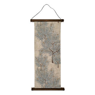 Japanese Ceremonial Silk Wall Tapestry by Renaras For Sale