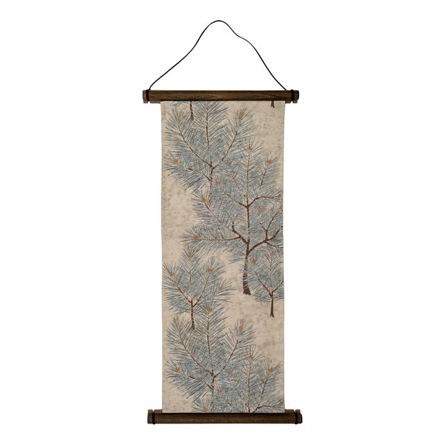 Japanese Ceremonial Silk Wall Tapestry by Renaras For Sale
