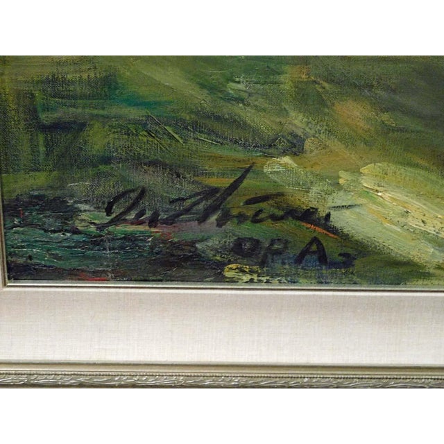 Impressionist Zhiwei Tu "Untitled" Ballerina Original Oil on Canvas With Custom Framed W/Book For Sale - Image 3 of 18