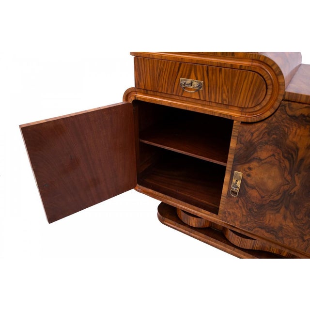Art Deco Chest of Drawers, Poland, 1940s For Sale - Image 9 of 14
