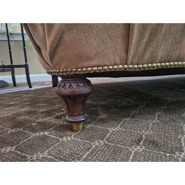 French Iconic Ralph Lauren Indian Cove Lodge Sofa - Chesterfield Style 2009 For Sale - Image 3 of 3