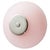 Nickel Soft Rose Opal Glass Candy Eyes Wall Lamp by Magic Circus Editions For Sale - Image 12 of 12