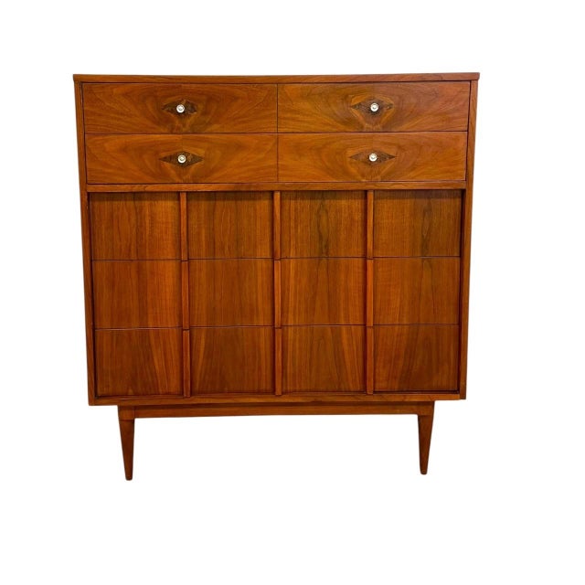 Transform your sleeping sanctuary into a retro oasis with this spectacular, authentic 4-piece vintage Mid-Century Modern...