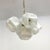 Italian Space Age Murano Glass Cube Chandelier attributed to Oggetti, 1970s, in Very Good conditions. Designed 1970 to...
