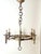 Arts and Crafts Golden Hand-Forged Six-Light Iron Chandelier, Germany, 1920s For Sale - Image 14 of 18
