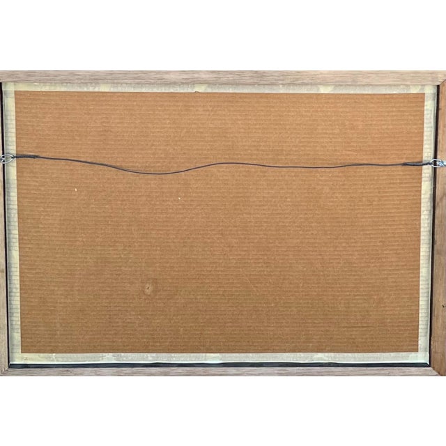 Gold After Georges Braque, Rare 18 Karat Gold Leaf Embossed Etching After Georges Braque l'Oiseau d'Or For Sale - Image 8 of 8