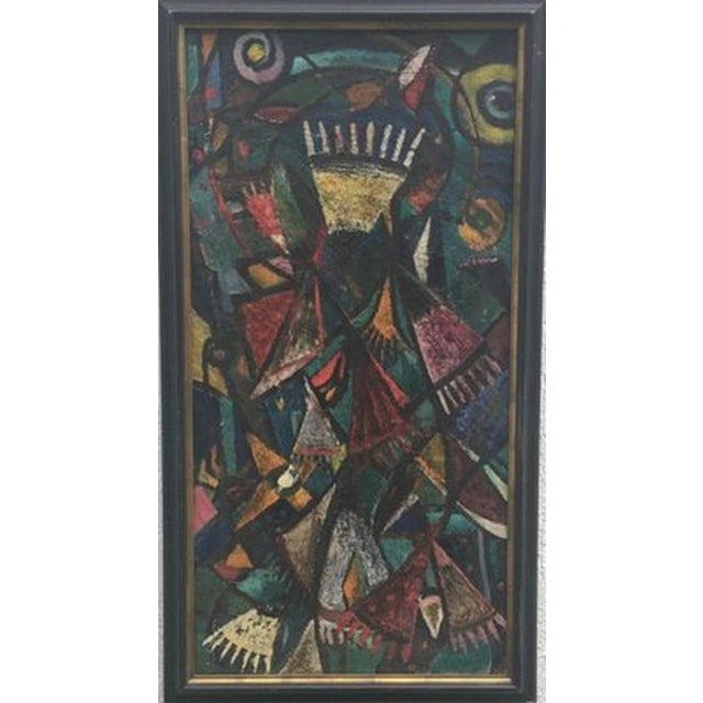 Peter Klein Junggeburth, König Hölkenspuk, Oil Painting on Canvas For Sale - Image 6 of 13