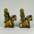 1970s Pair of Italian Ceramic Medieval Knights Figurines For Sale In New York - Image 6 of 12