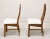 Broyhill Premier Mid 20th Century Oak Brutalist Style Dining Side Chairs - Pair B For Sale In Charlotte - Image 6 of 10