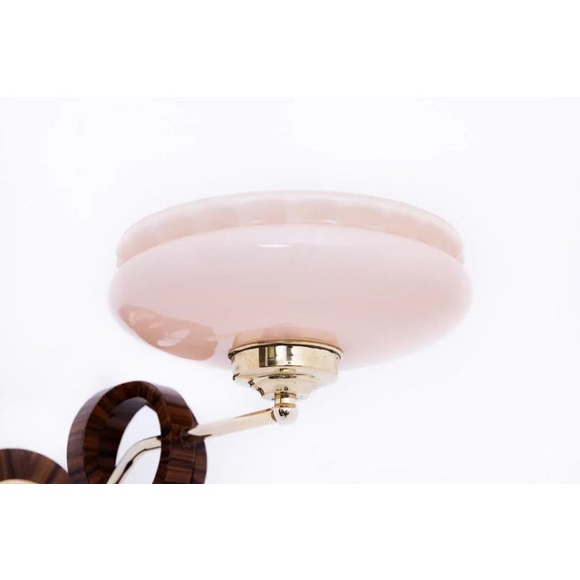 1950s Art Deco Wall Lamps, Poland, 1950s, Set of 4 For Sale - Image 5 of 8