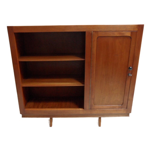 Art Deco Dutch Open Bookcase, 1920s For Sale