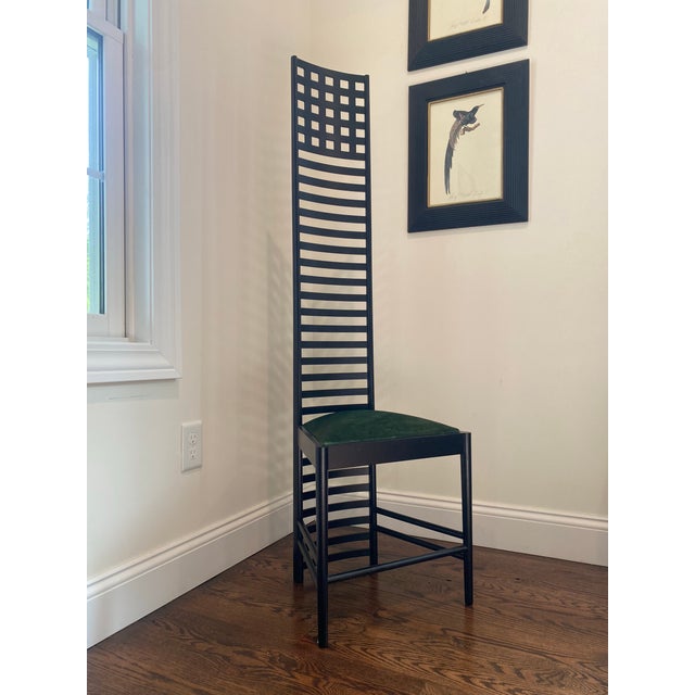 A masterstroke of architectural design, this Hill House Chair channels Charles Rennie Mackintosh's vision of furniture as...